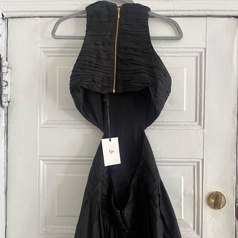 Aje black mini cocktail dress NEW with tags - Picture 3 of 5